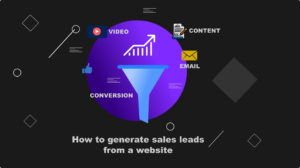 How to generate sales leads from a website